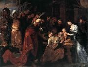 RUBENS, Pieter Pauwel Adoration of the Magi oil